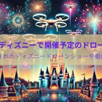 【2024年最新】国内外のディズニーで開催予定のドローンショーまとめ(過去事例有り)