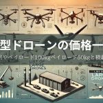 大型ドローンの価格一覧【運搬用など途別やペイロード100kgペイロード50kgと積載量別にも紹介】