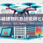 赤外線建物診断技能師とは？ドローン赤外線調査に求められる資格の合格率・講習内容・費用・勉強方法や独学で受かるかなど紹介！
