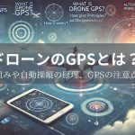 ドローンのGPSとは？仕組みや自動操縦の原理、GPSの注意点（受信しない・切れる）など紹介！