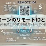 リモートIDとは？登録方法や確認方法や費用や免除・特定区の届出方法域まで紹介！